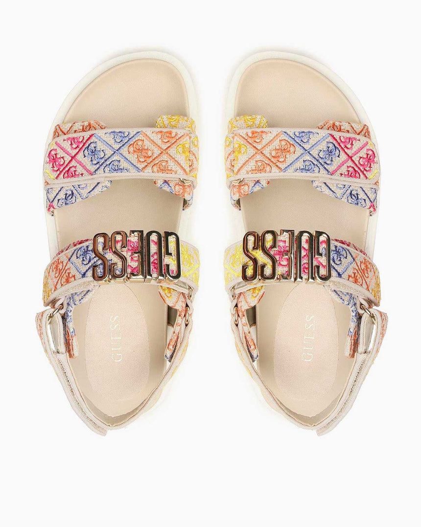 Guess Fabeils Casual Shoes Tokalı Sandalet Multi