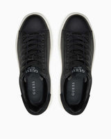 Guess Elbine Bağcıklı Logo Detaylı Sneaker Black