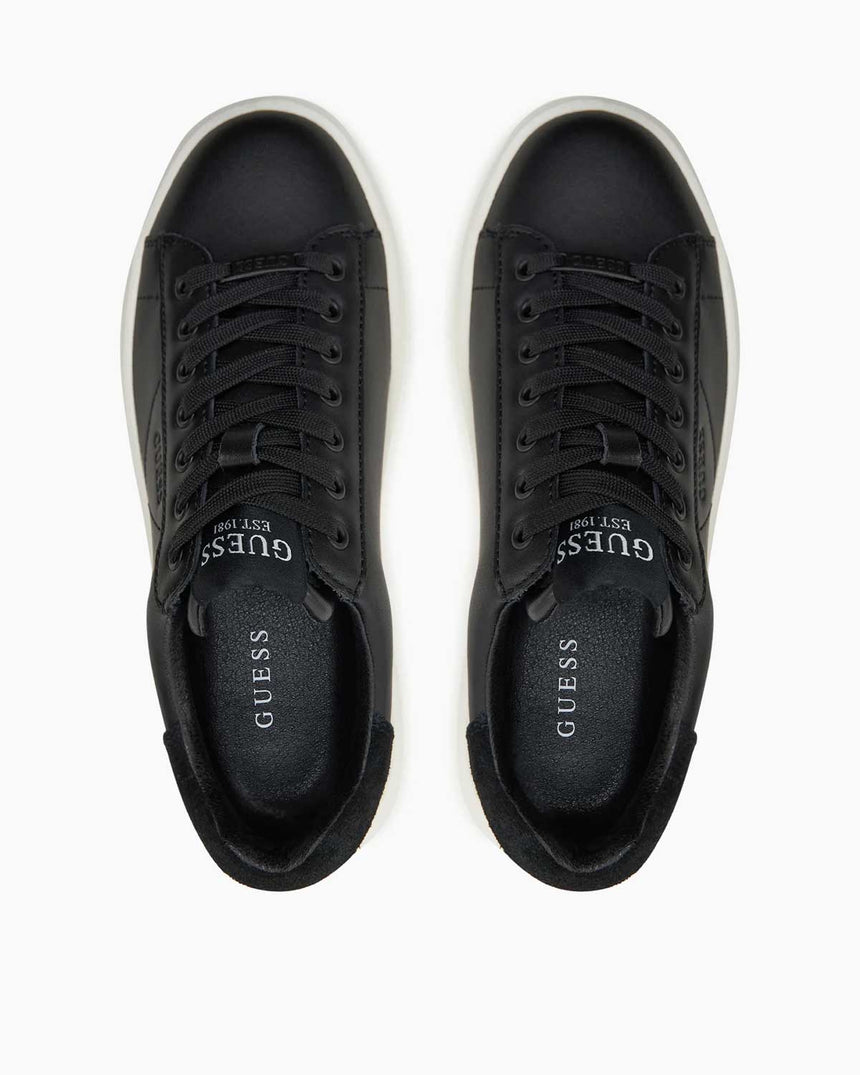 Guess Elbine Bağcıklı Logo Detaylı Sneaker Black