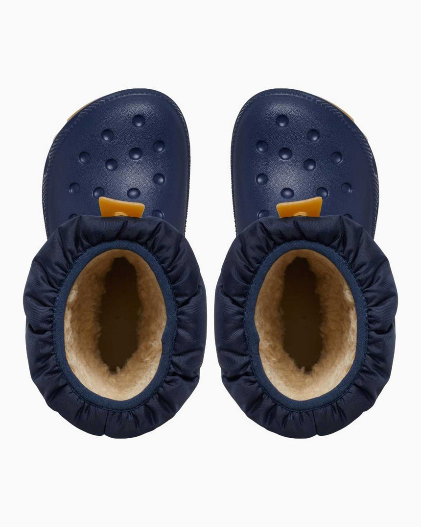 Crocs Classic Neo Puff Çocuk Kar Botu Navy