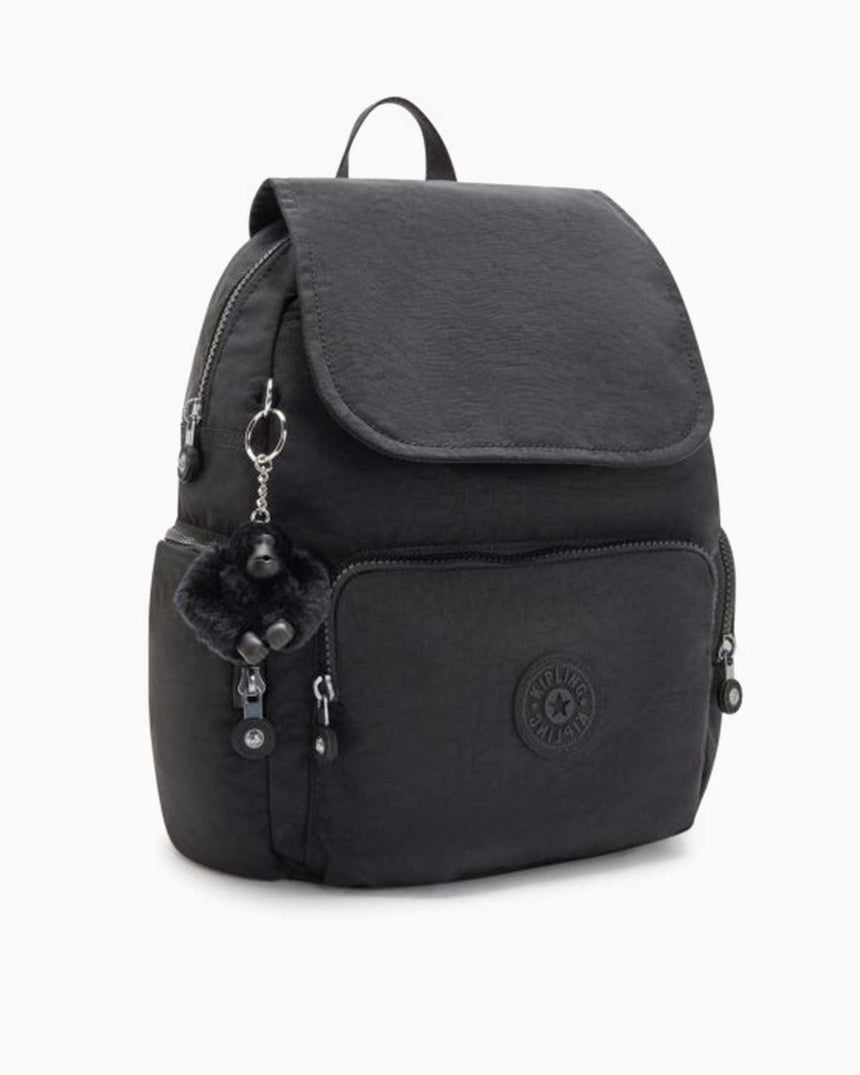 Kipling City Zip S Basic Sırt Çantası Black Noir