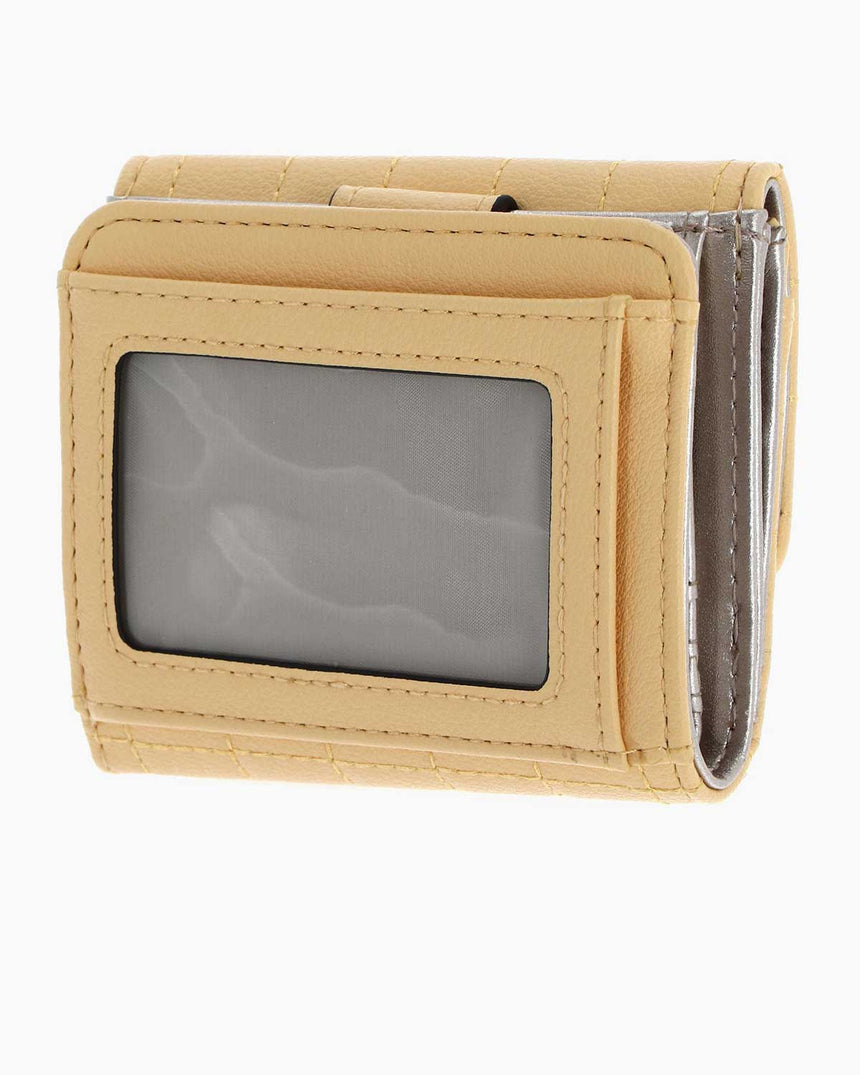 Guess Tia Wallet Logolu Cüzdan Cornsilk