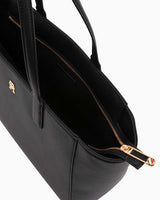 Tommy Hilfiger Soft Logo Tote Omuz Çantası Black