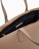 Tommy Hilfiger Logo Bantlı Kadın Tote Çanta Coastal Taupe