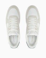 Calvin Klein Jeans Classic Cupsole Iconic Nylon Sneakers Bright White/Green Palm