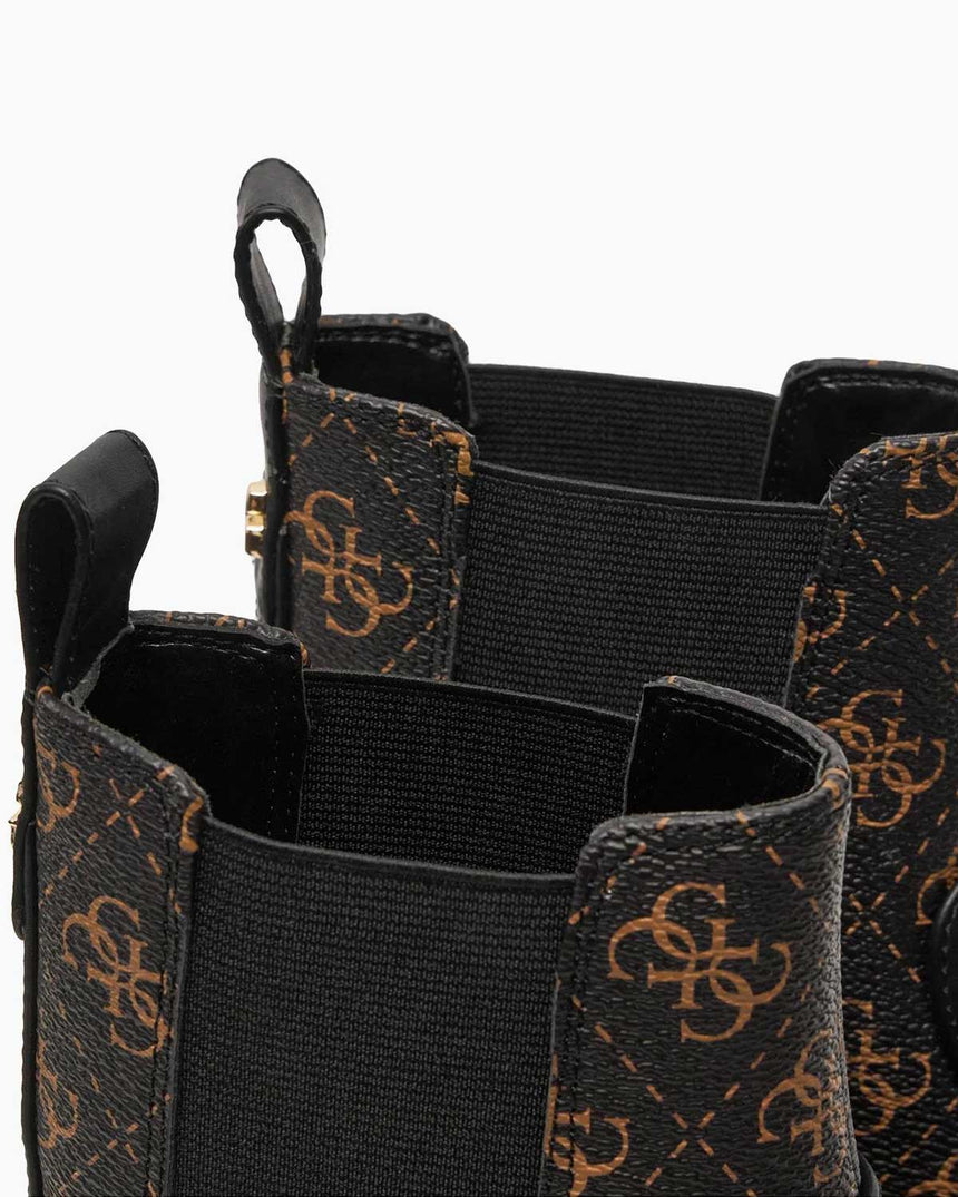 Guess Casual Bootie Black Brass