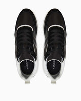 Calvin Klein Low Top Lace Up Sneakers Black / White