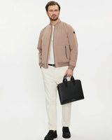 Calvin Klein Modern Bar Slim Laptop Bag Mono Black