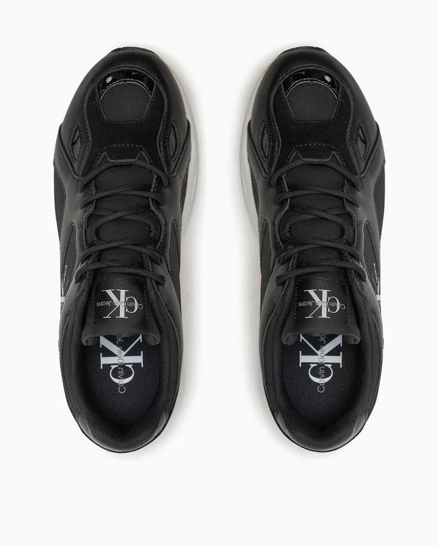 Calvin Klein Retro Tennis Low Lace Mix Kadın Sneaker Black/Whisper Pink