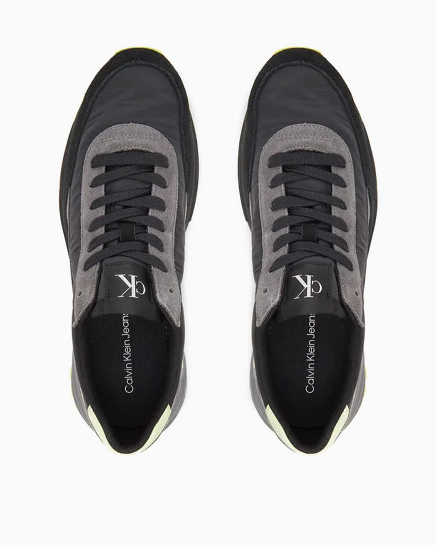 Calvin Klein Tokyo Yüksek Taban Günlük Erkek Sneaker Ck Black/Granite Grey/Wild Lime