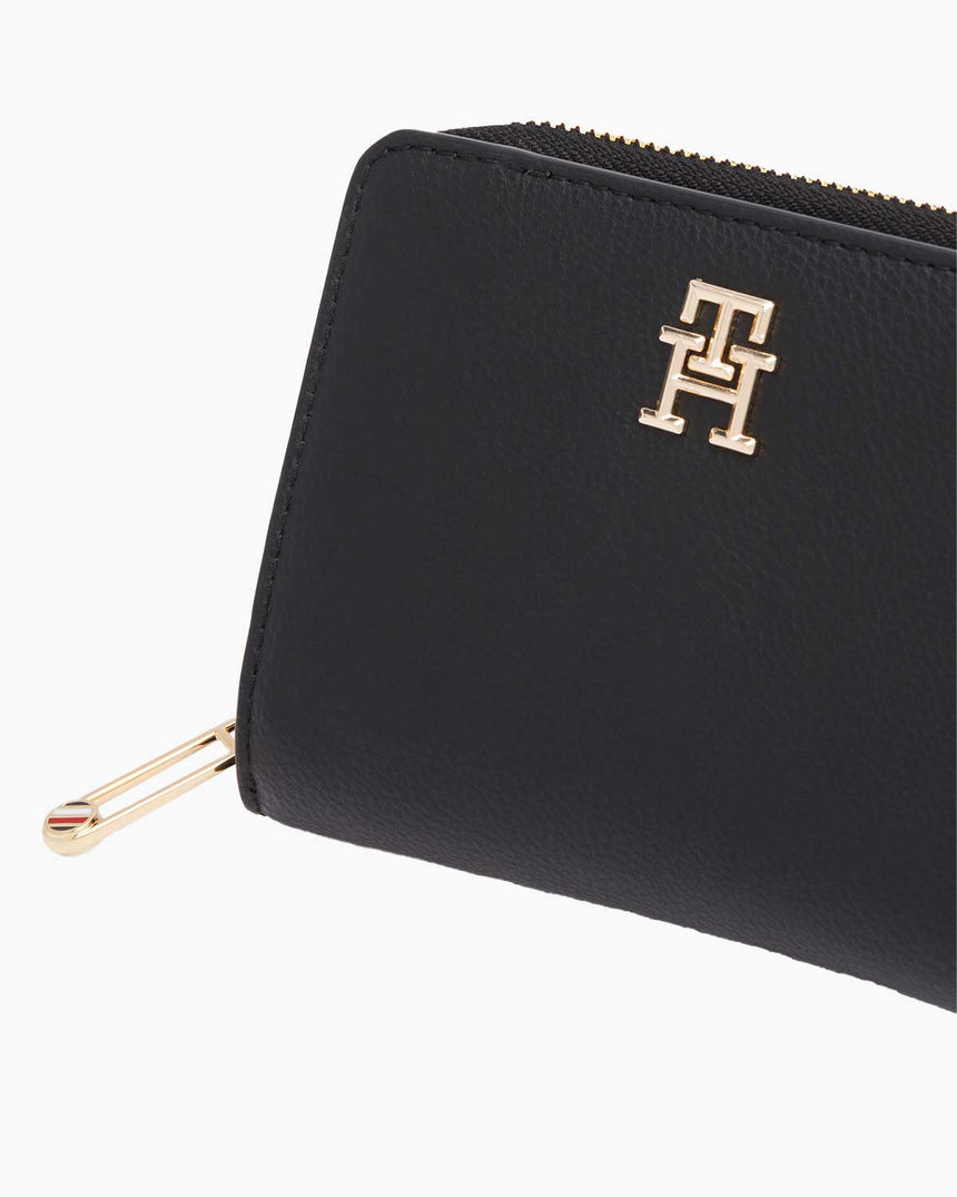 Tommy Hilfiger Soft Logotape Medium Cüzdan Black