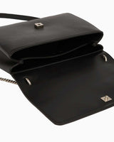 Calvin Klein Sculpted Flap Zincir Detaylı Çapraz Askılı Çanta Black