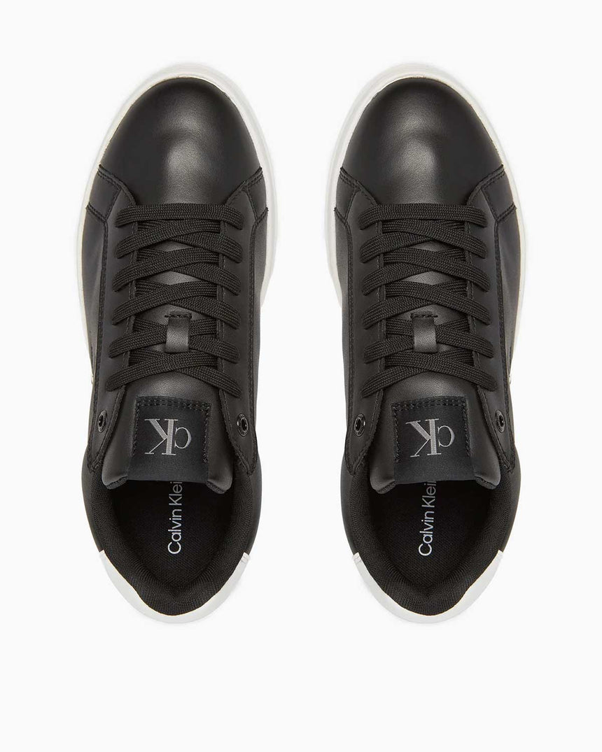 Calvin Klein Bergen Cesur Flatform Kadın Sneaker Bright White/Black