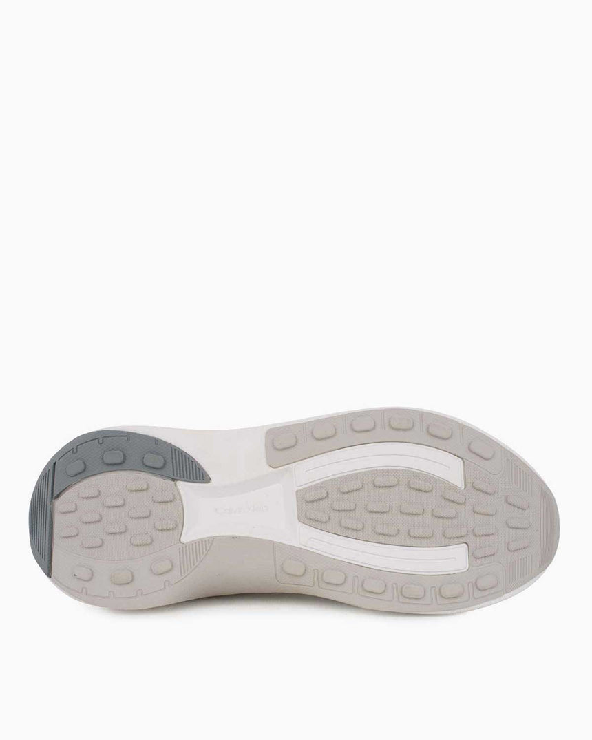 Calvin Klein Andrea Chunky Runner Kadın Sneaker White/Granite Road/Granite Gray