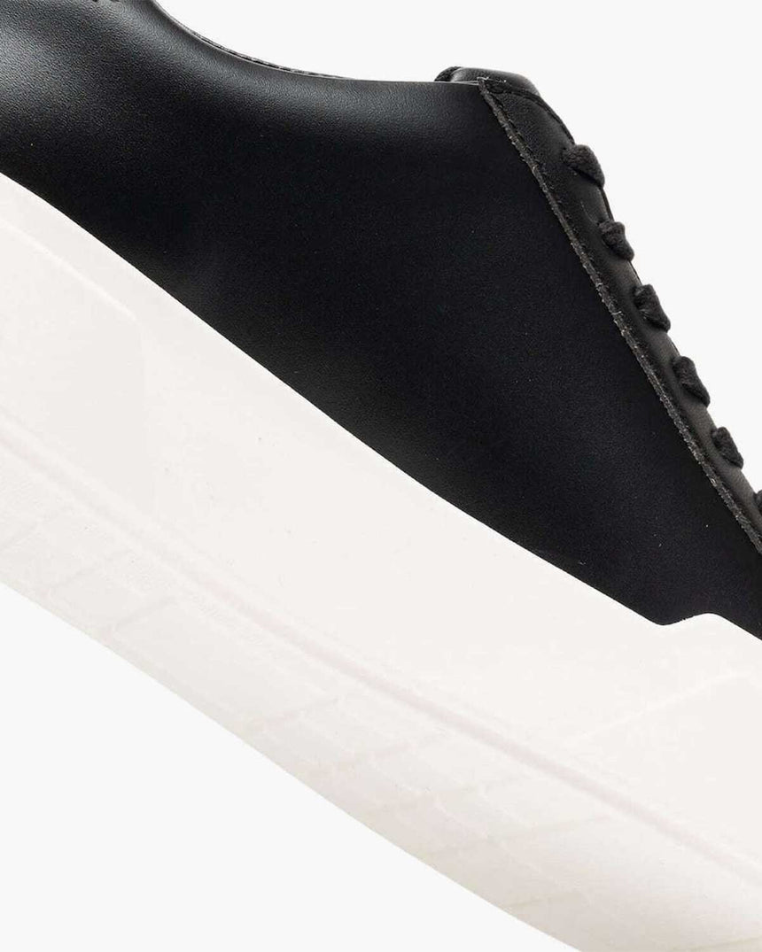 Calvin Klein Minerva Kısa Kalın Topuklu Kadın Sneaker Black/Bright White
