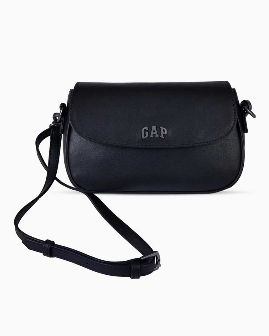 Gap Logo Detaylı Çapraz Askılı Çanta Siyah