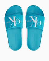 Calvin Klein Slide Monogram Flip Flops Logolu Terlik Blue