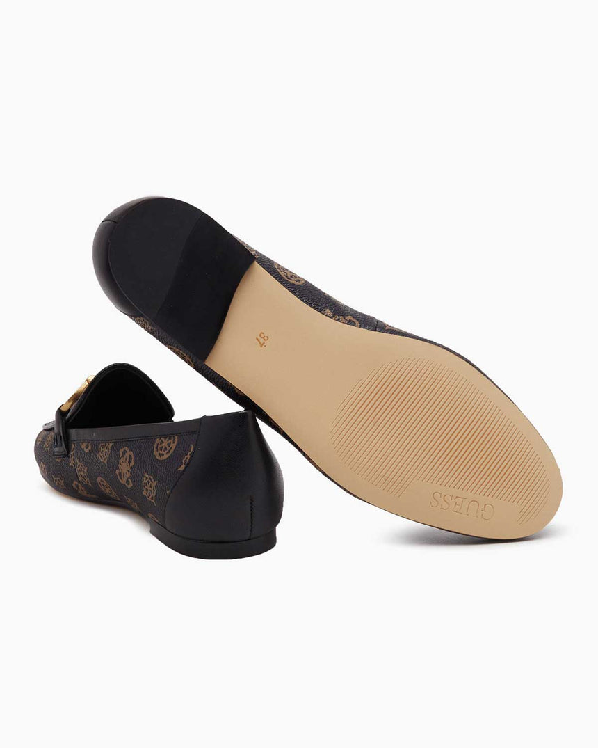 Guess Monogram Casual Shoes Ayakkabı Brown