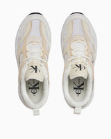Calvin Klein Retro Tennis Runner Sneakers Bright White/Creamy White/Black