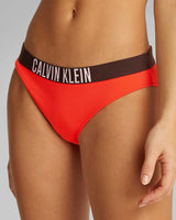 Calvin Klein Swim Brief ogolu Bikini Altı Flaming Chili