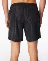 Guess Swimtrunk Bottoms Deniz Şortu Black Embossed Logo