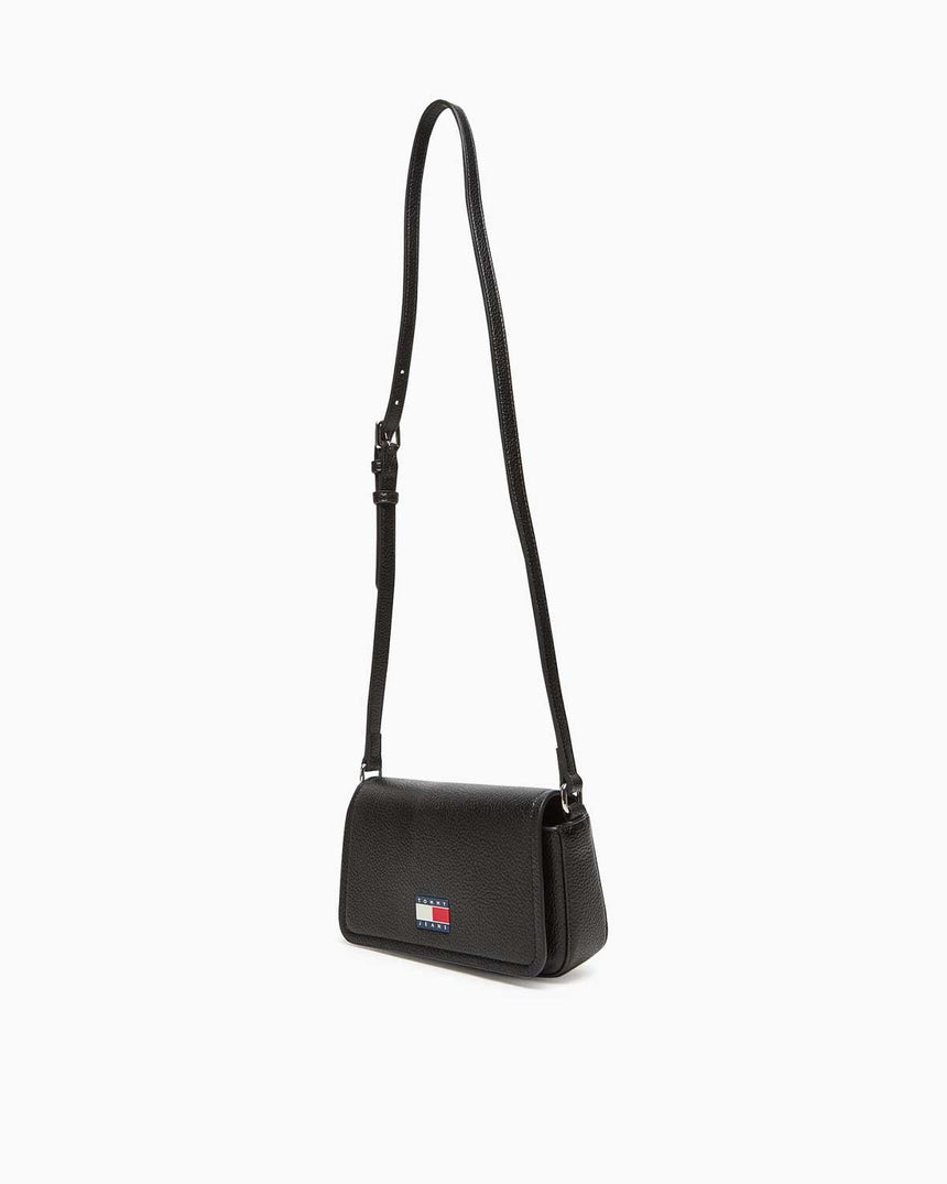 Tommy Hilfiger Must Kapaklı Kadın Çapraz Askılı Çanta Black