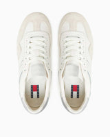 Tommy Hilfiger The Greenwich Flatform Tabanlı Kadın Sneaker Ivory/Silver