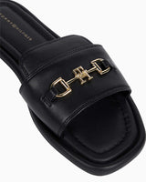 Tommy Hilfiger Horsebit Flat Terlik Black