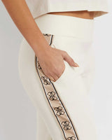 Guess Britney Pamuklu Regular Fit Cepli Jogger Eşofman Altı Ocean Salt