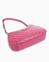 Guess Jania Top Logolu Omuz Çantası Fuchsia