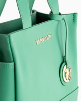 Us Polo Assn Logo Detaylı El Çantası Yeşil