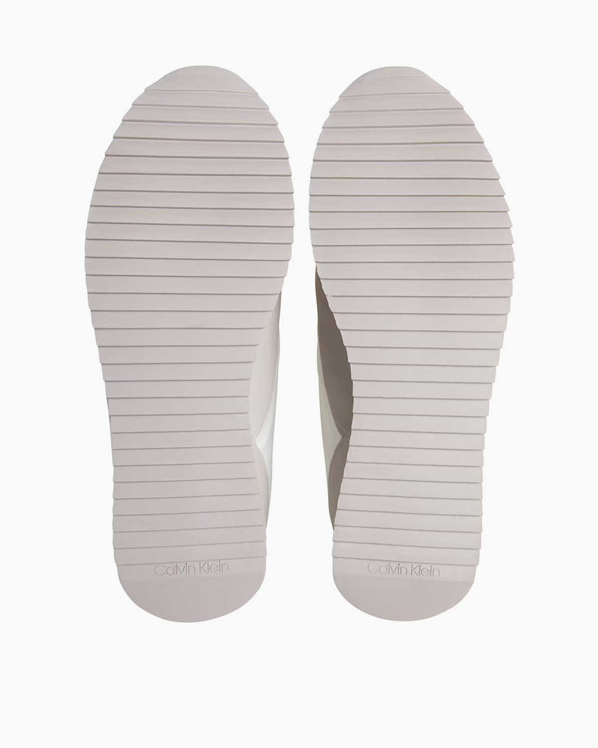 Calvin Klein Nylon Lace Up Sneakers Brown