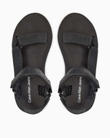 Calvin Klein Velcro Flat Sandalet Black