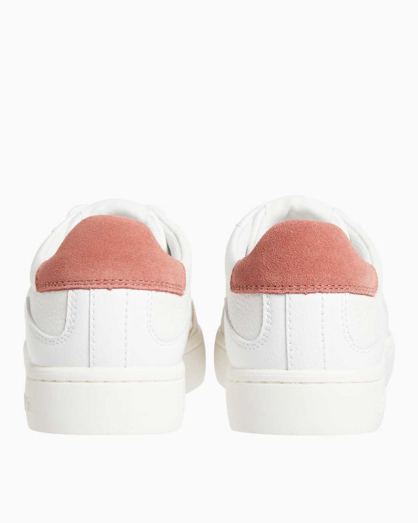 Calvin Klein Classic Cupsole Lace Up Sneaker Bright White/Tuscany
