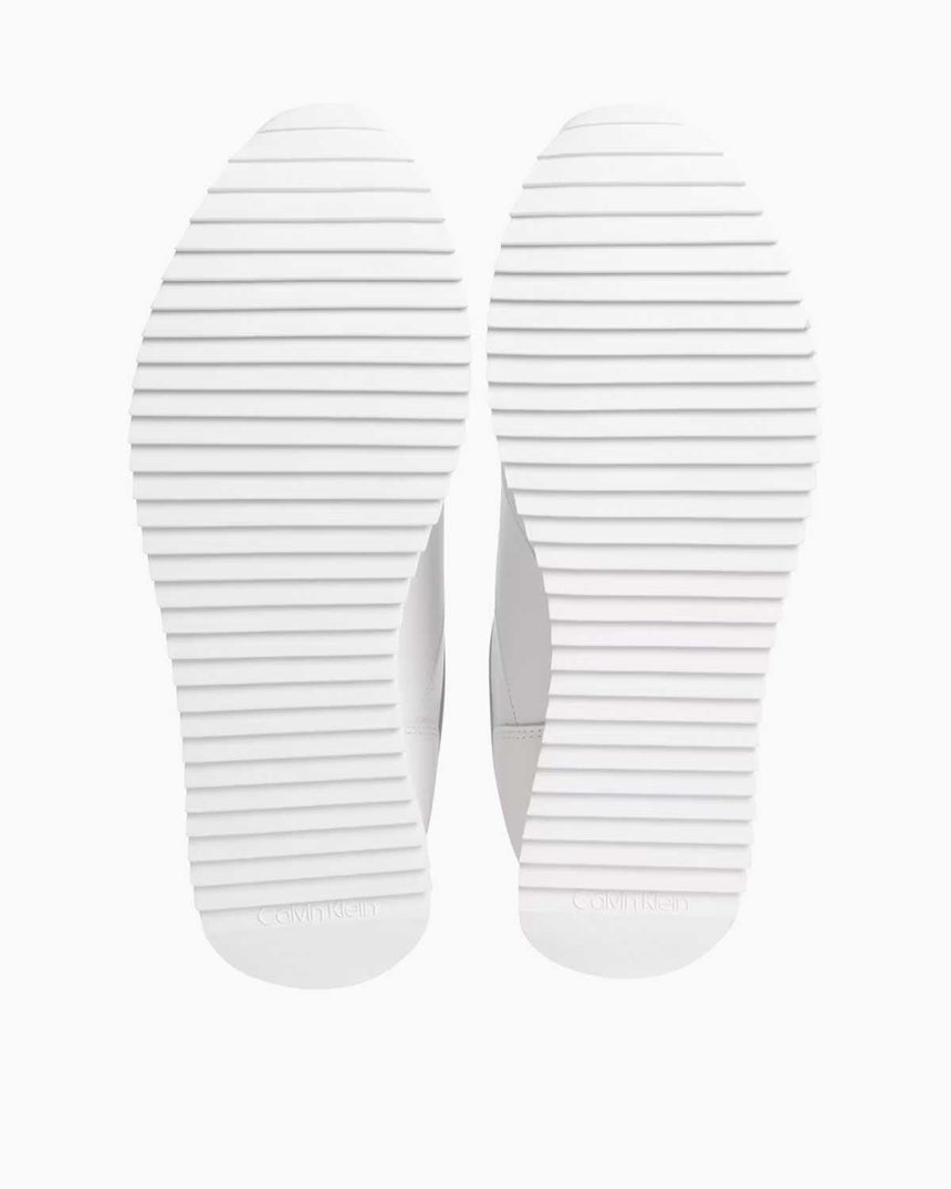 Calvin Klein Low Top Lace Up LTH HF Erkek Sneaker White/Apple Butter