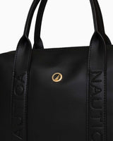 Nautica Logolu El Çantası Siyah