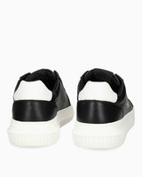Calvin Klein Malmo Kısa Kalın Taban Mono Logo Erkek Sneaker Black/Bright White