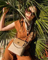 Us Polo Assn Çapraz Askılı Kadın Çantası Bej - Bej