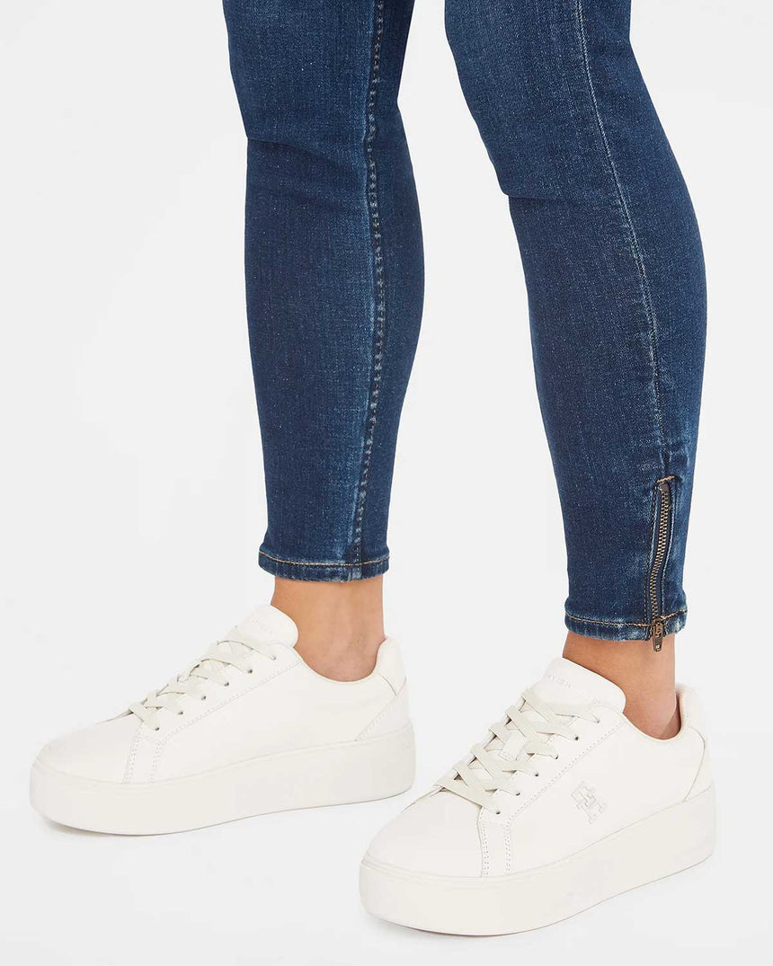 Tommy Hilfiger Platform Court Sneaker White