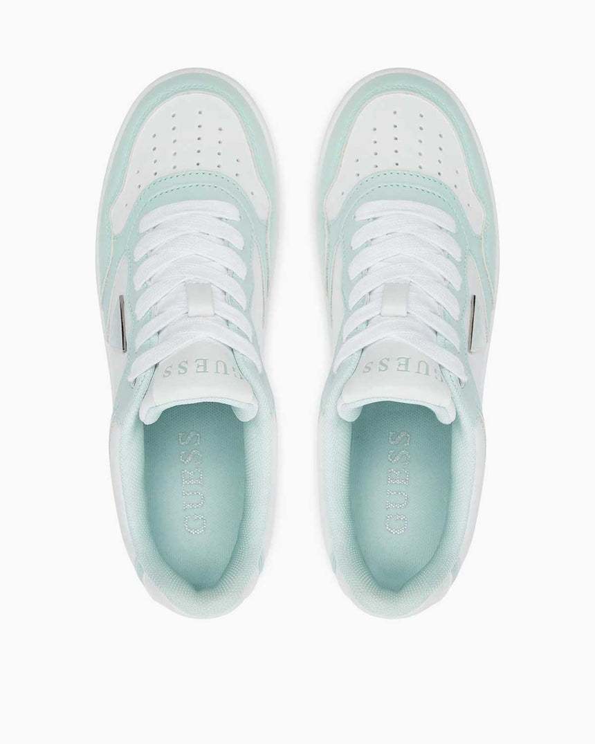 Guess Miram Logolu Sneaker White Blue