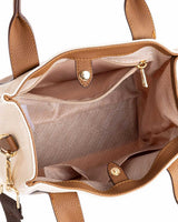 Nautica Uzun Askı Detaylı El Çantası Bej - Taba