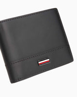 Tommy Hilfiger Corp Plaque Bifold Wallet Cüzdan Black