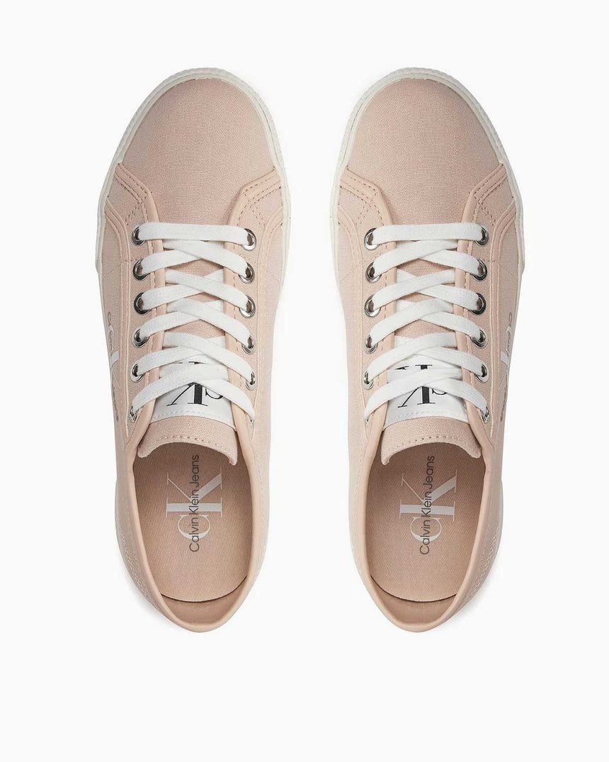 Calvin Klein Vulcanized Essential Kadın Sneakers Whisper Pink/Bright White