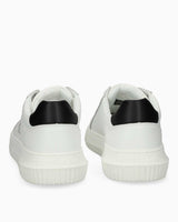 Calvin Klein Malmo Kısa Kalın Taban Mono Logo Erkek Sneaker Bright White/Black