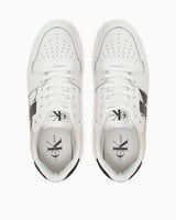 Calvin Klein Classic Cupsole Low Lace Up Sneaker Bright White/Black