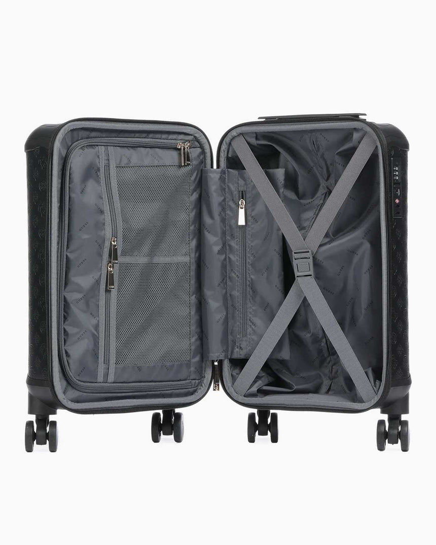 Guess Wilder 18 In 8-Wheeler Kabin Boy Valiz Black