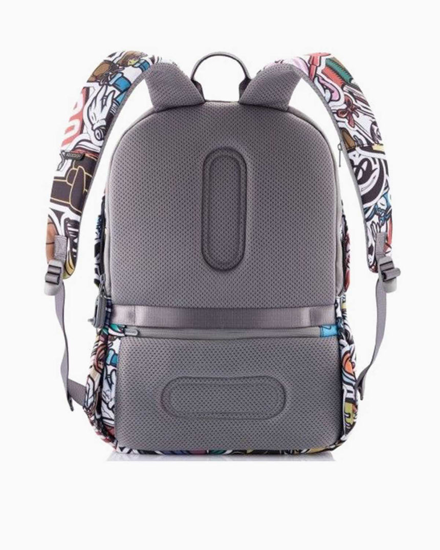 XD Design Bobby Soft 15.6'' Inç Suya Dayanıklı Hırsızlık Önleyici Usb Girişli Körüklü Sırt Çantası Multicolor