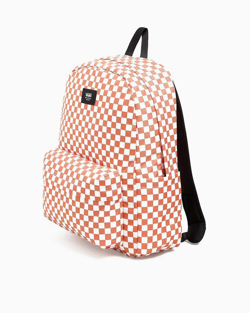 Vans Old Skool Check Backpack Sırt Çantası Carnelian