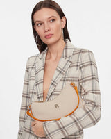 Tommy Hilfiger Poppy Canvas Shoulder Bag Beige