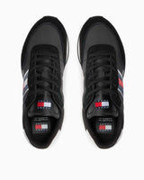 Tommy Hilfiger Runner Casual Low Top Sneakers Black